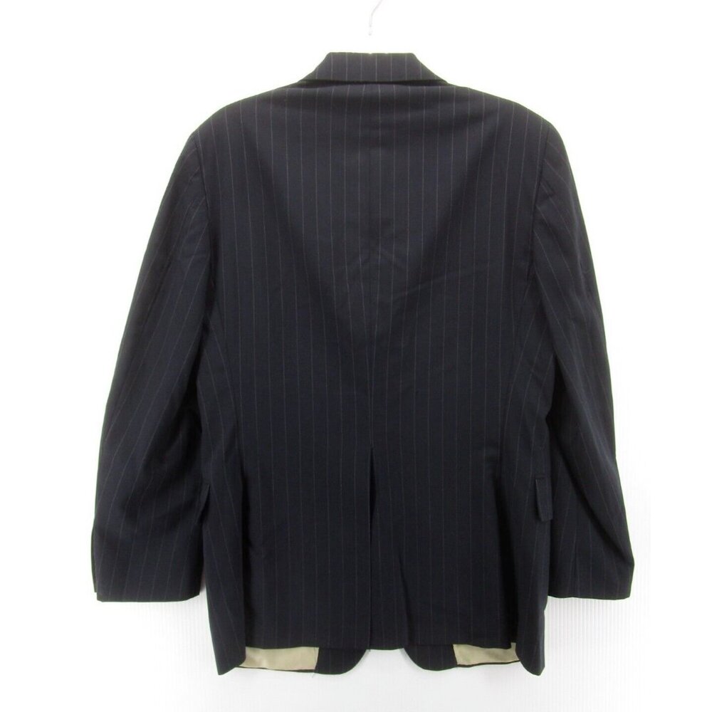 Paul Stuart Sport Coat 40 Blazer Pinstriped Business Jacket Preppy - Picture 8 of 12
